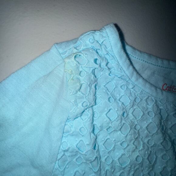 Lot of 2 Cat & Jack Girls 4/5 XS Long Sleeve Top Casual Everyday Playwear - Picture 8 of 12